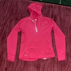 Nike half zip-up dry fit hoodie